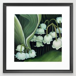 Lily of the Valley Framed Art Print