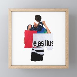 Advertising lies, but sell 8 Framed Mini Art Print