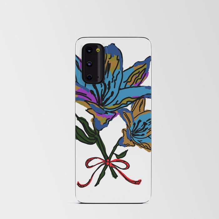 Colorful Lilly Bouquet Android Card Case