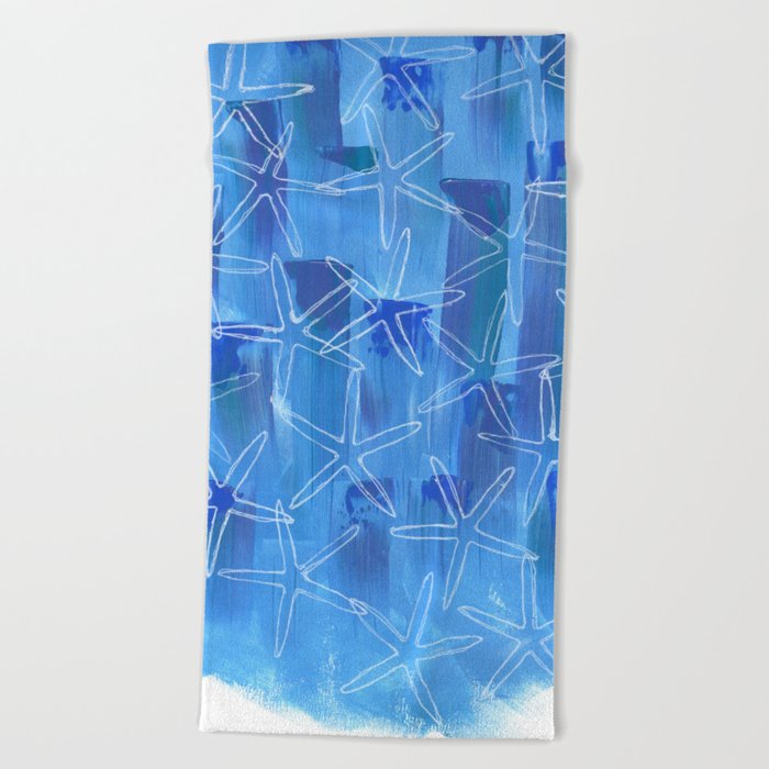 Falling Stars Beach Towel