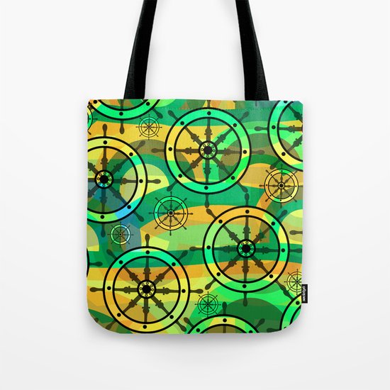 Ship wheels II Tote Bag