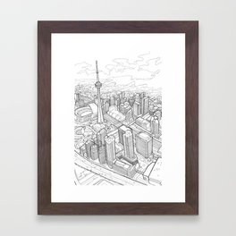 Toronto 2/3 Framed Art Print