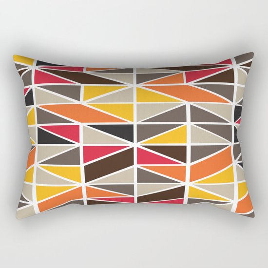 African Tribal Pattern No. 3 Rectangular Pillow