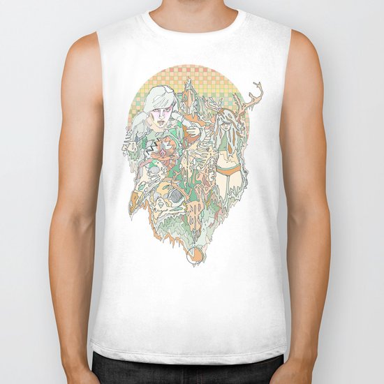 heart & desert Biker Tank