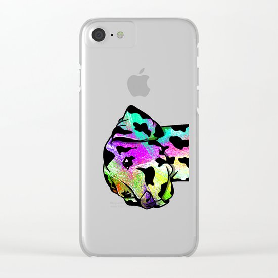 Dalmatian Clear iPhone Case