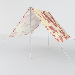 Red Toile Forest Sun Shade