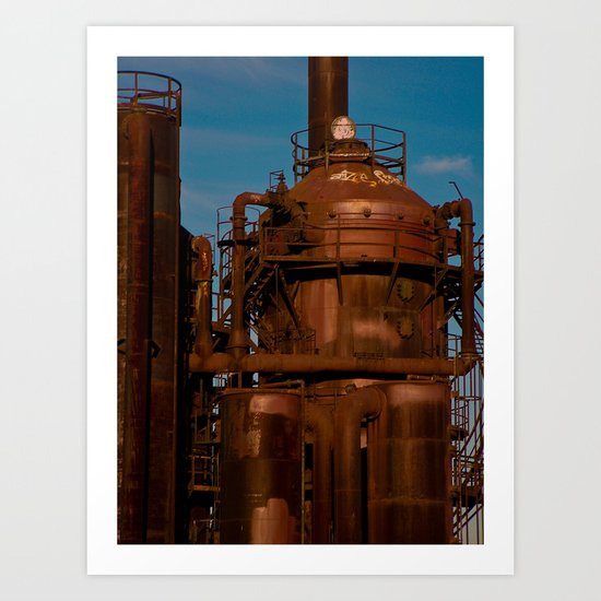 Industry Abandoned Art Print