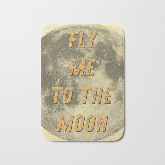 Fly me to the Moon - A Hell Songbook Edition Bath Mat