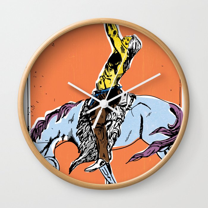 Spirit Rider Wall Clock