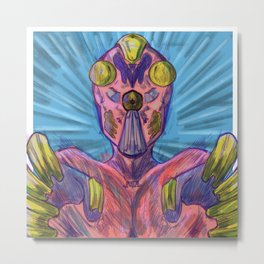 Is This a Robot? Metal Print