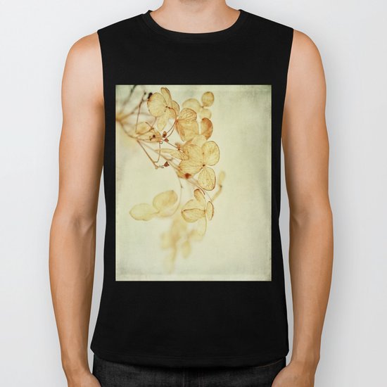 winter flora Biker Tank