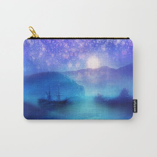 Fantasy in Blue. Carry-All Pouch