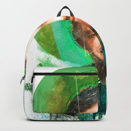 Hey Gary Vee, Do You Know Me?! Backpack | Oil, Acrylic, Ink, Illustration, Surrealism, Painting, Aerosol, Vintage, Minimalism, Realism 