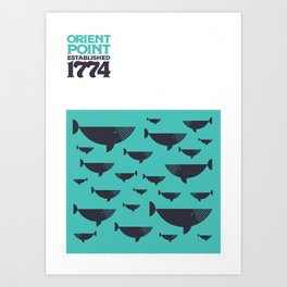 Orient Point, Long Island Limited Edition Print Art Print