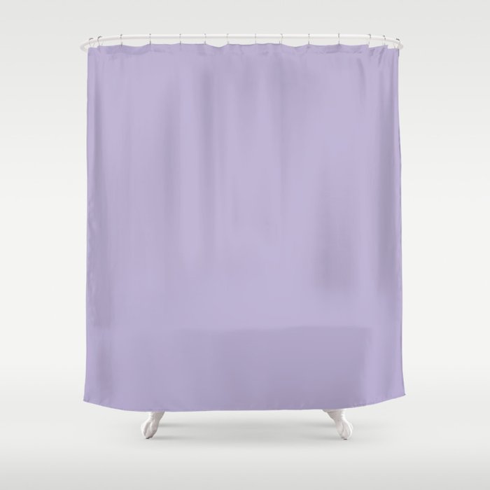 Pastel Lilac Shower Curtain
