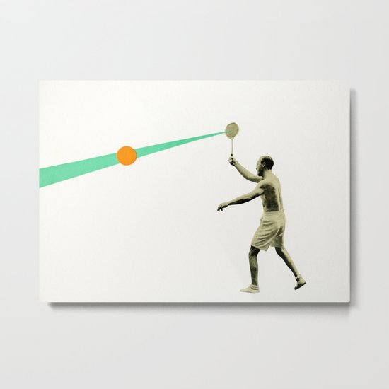Serve Metal Print
