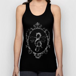 Neil Lee Griffin Griffinweave Stone logo in frame Tank Top