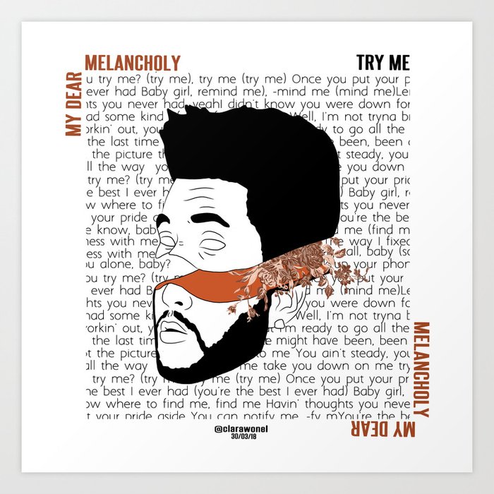My Dear Melancholy Art Print By Clarawonel Society6 Melancholy, existentialist, existentialism, depression, hipster, sarcastic, desolation, dismal, my dear melancholy, sad, sadness, mood, moody, emotions, emotional, feelings. my dear melancholy art print by clarawonel
