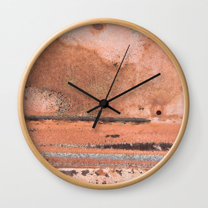 Rustic Vibes Wall Clock