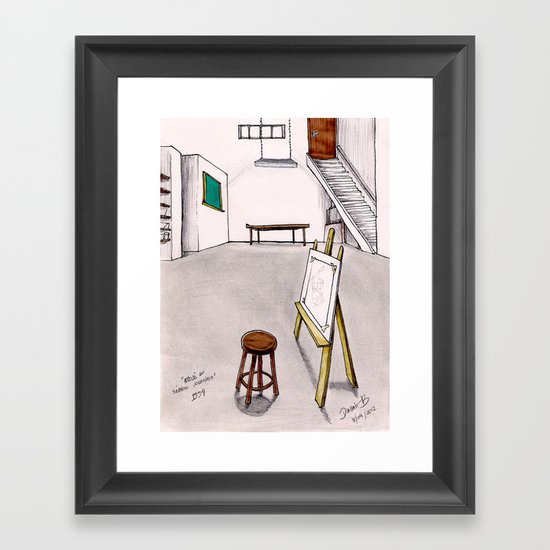MEMORIES OF MY INNER CHILD 1# - Art Studio Framed Art Print