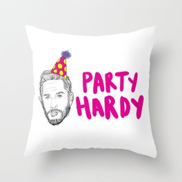 party (tom) hardy Throw Pillow