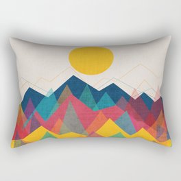 Uphill Battle Rectangular Pillow