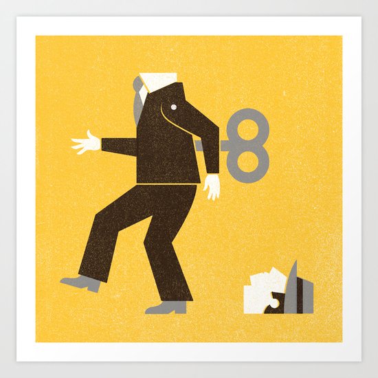 Keep Your Head - Part Two Art Print