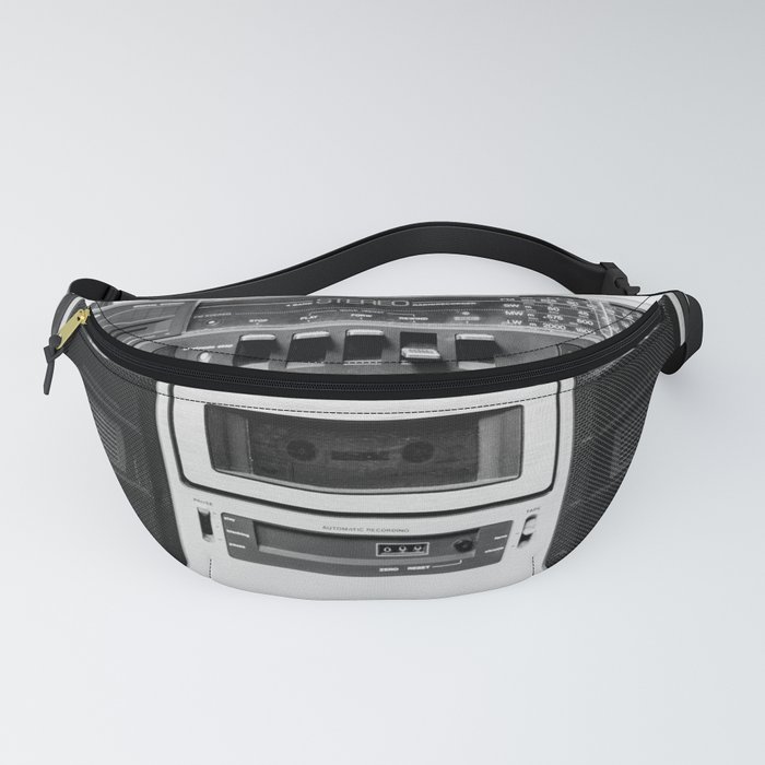 cassette recorder / audio player - 80s radio Fanny Pack