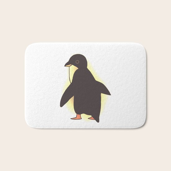 penguin-53 Bath Mat