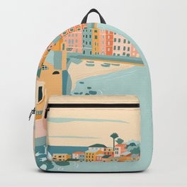 Italy, Vernazza Backpack | Valeriafrustaci, Sea, Beach, Italy, Riviera, Sun, Vacation, Landscape, Mediterranean, Liguria 