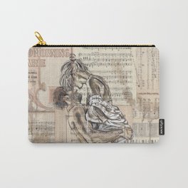 Good Morning Dearie Carry-All Pouch | Illustration, Realism, Lovers, Valentine, Girlfriend, Sweetheart, Heart, Wife, Sauve, Love 