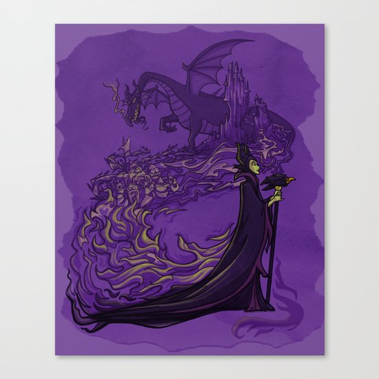 Something Wicked this way Comes... Canvas Print