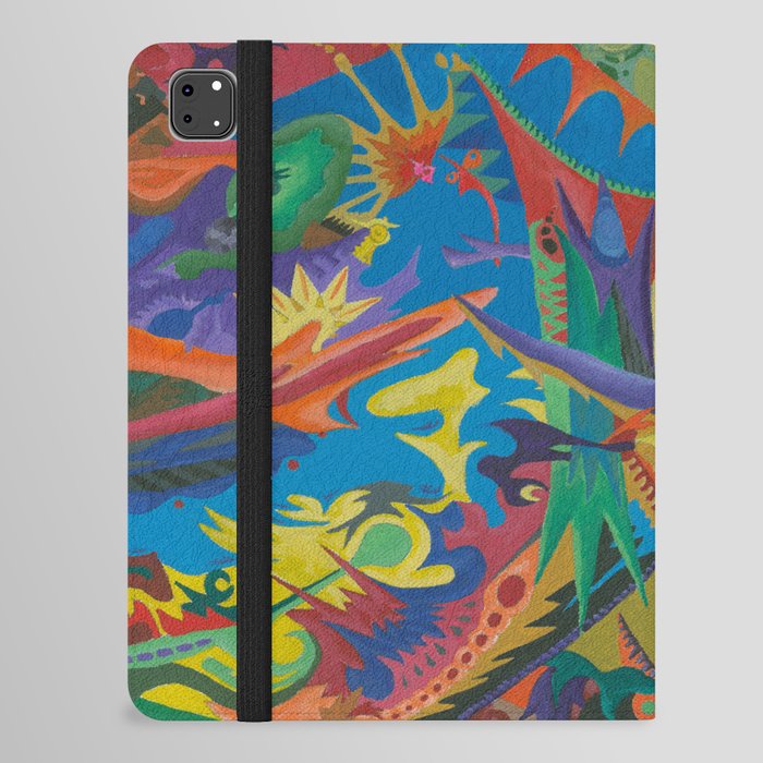 Crazy Dreams of Colour  iPad Folio Case