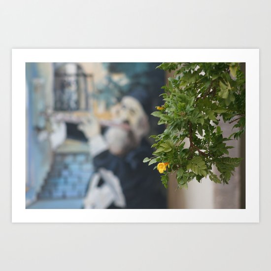 Tzfat Street Art Art Print