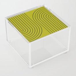 Minimal Line Curvature XXXII Acrylic Box