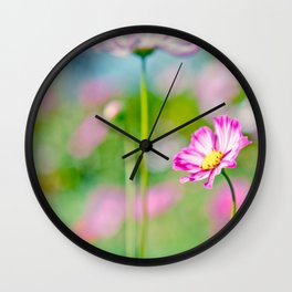 Sweet Pink Kula Cosmos Sensation Wall Clock