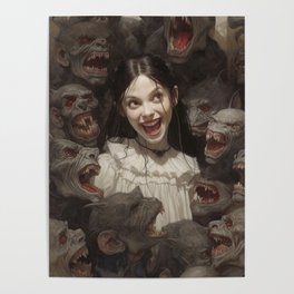 The girl who faced her demons Poster