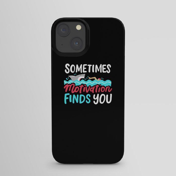Motivation Finds You iPhone Case