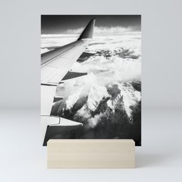 Rocky Mountain from the Sky Mini Art Print
