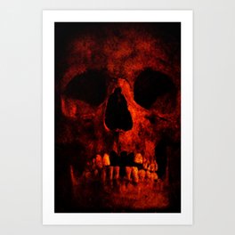 skull Art Print