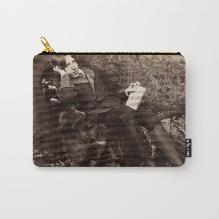 Oscar Wilde Lounging Portrait Carry-All Pouch