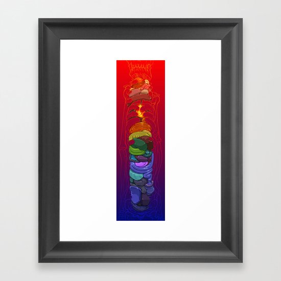 Totem Framed Art Print