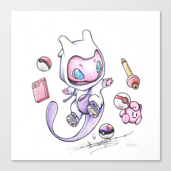 Pokéssentials Canvas Print