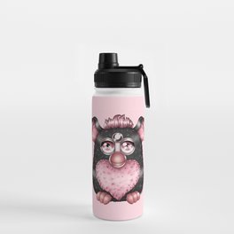 Goth Furby Water Bottle | 90S, Halloween, Pastels, Furby, Gothic, Spooky, Kawaii, Goth, Plushie, Pastelgoth 