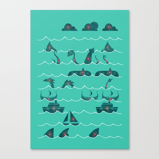 Shooting Gallery Canvas Print