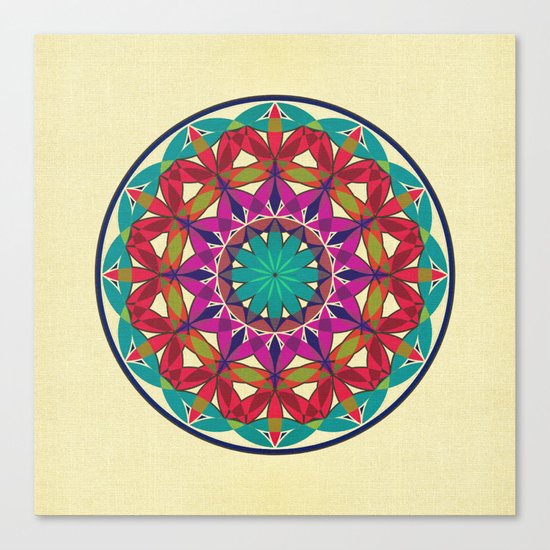 Flower of Life variation 2 Canvas Print