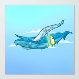 Whale Canvas Print