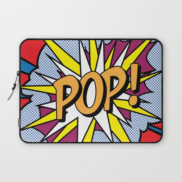 POP Art Exclamation Laptop Sleeve by Gary Grayson