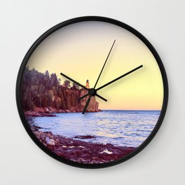 Split Rock Lighthouse Wall Clock