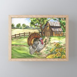 Country Life Framed Mini Art Print